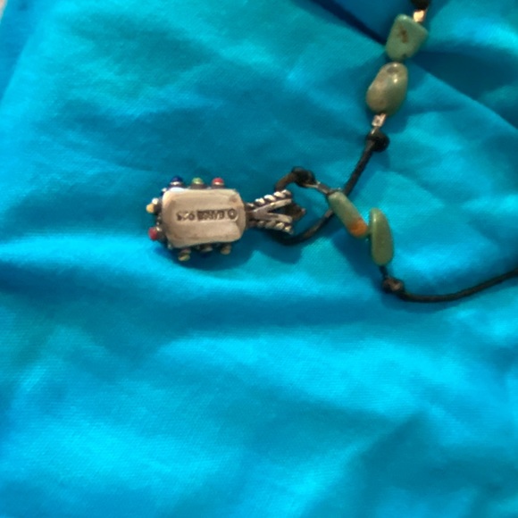 Beautiful Turquoise and silver necklace - Picture 6 of 10